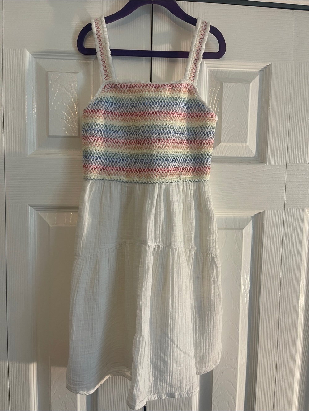 Abercrombie & kids white dress